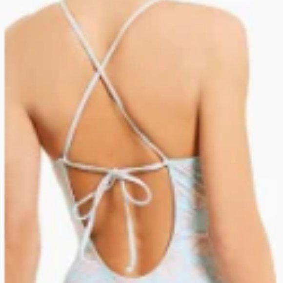 🎉HP🎉Daniel Cremieux Fleur Plunge Maillot 1 Piece Women's Size M Swimsuit NWT - Picture 6 of 16